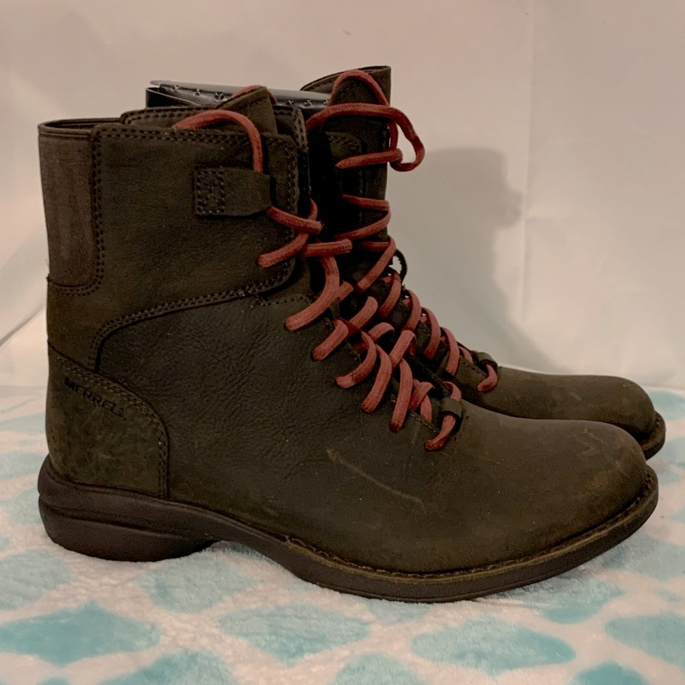 Merrell Andover mid lace waterproof hiking boot 5